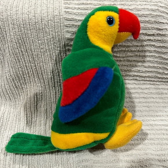Vintage Plush Stuffed Parrot 1999 Logo Bear - Picture 4 of 5